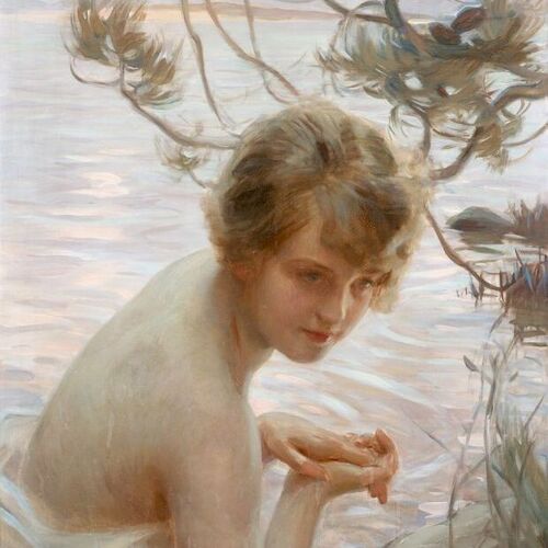 Young Lady by the Water