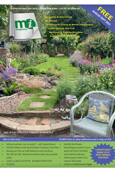 Latest Issues | MiMagazine | Trade and Services Magazine Luton | Community Quality Magazine Harpenden | Leaflets door-to-door Redbourn
