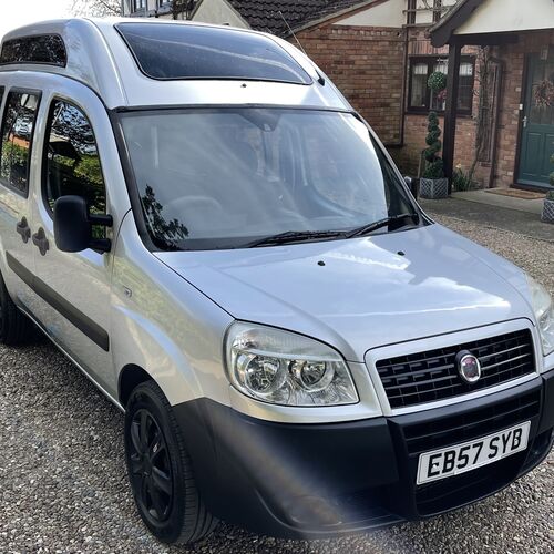 2008 (57)reg Fiat Doblo 1910cc M-Jet Diesel Camper Van PRO Conversion