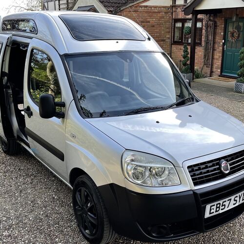 2008 (57)reg Fiat Doblo 1910cc M-Jet Diesel Camper Van PRO Conversion
