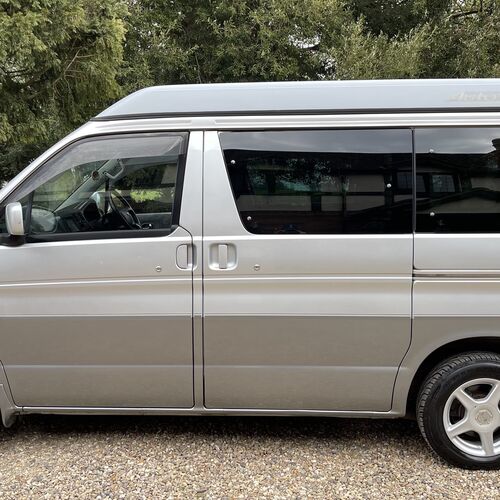 (03)reg Mazda Bongo 2.5TD Camper Van 4 Berth Silver Grey Electric Roof