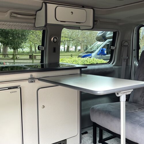 (03)reg Mazda Bongo 2.5TD Camper Van 4 Berth Silver Grey Electric Roof