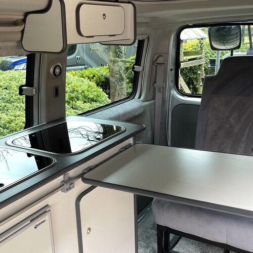 (03)reg Mazda Bongo 2.5TD Camper Van 4 Berth Silver Grey Electric Roof