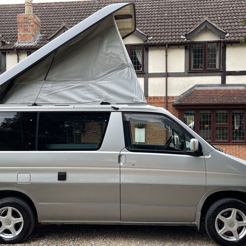 (03)reg Mazda Bongo 2.5TD Camper Van 4 Berth Silver Grey Electric Roof