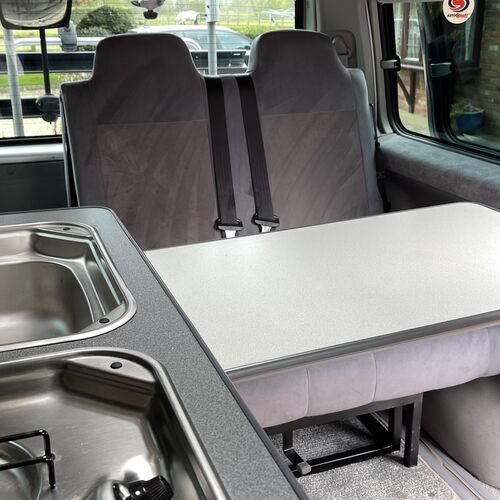 (03)reg Mazda Bongo 2.5TD Camper Van 4 Berth Silver Grey Electric Roof