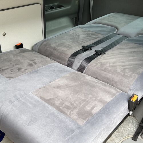 (03)reg Mazda Bongo 2.5TD Camper Van 4 Berth Silver Grey Electric Roof