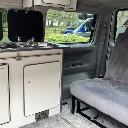 (03)reg Mazda Bongo 2.5TD Camper Van 4 Berth Silver Grey Electric Roof