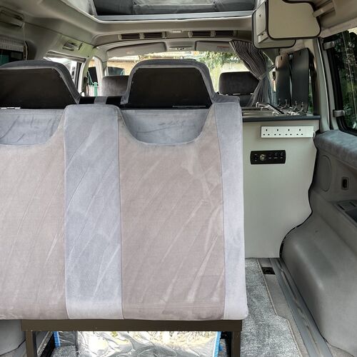 (03)reg Mazda Bongo 2.5TD Camper Van 4 Berth Silver Grey Electric Roof