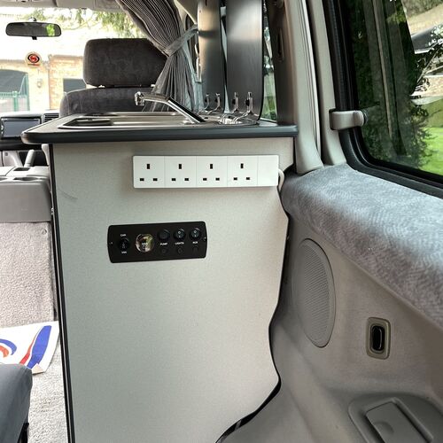 (03)reg Mazda Bongo 2.5TD Camper Van 4 Berth Silver Grey Electric Roof