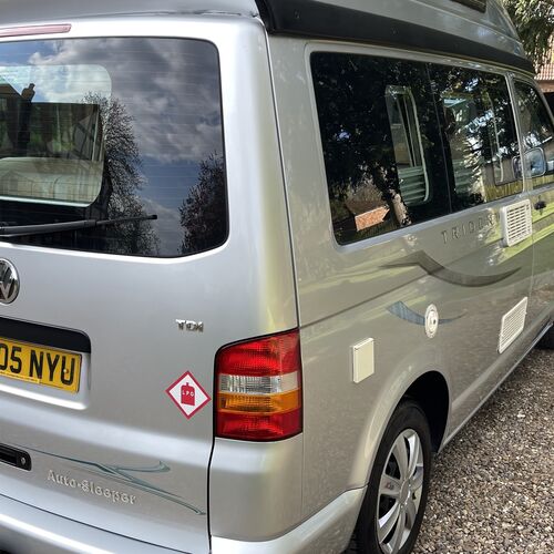 2005 Autosleeper Trident Camper Van 4 Berth VW Transporter T5 1.9 TDi