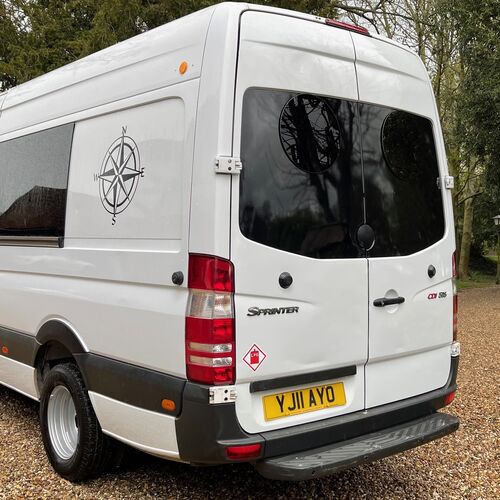 2011 Mercedes Sprinter 516 CDi 2143cc Camper Van Fixed Bed 4 Berth Good Spec