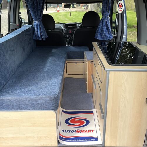 2009 (09)reg Fiat Doblo 1910cc Micro Camper Van 2 Berth Pro Conversion