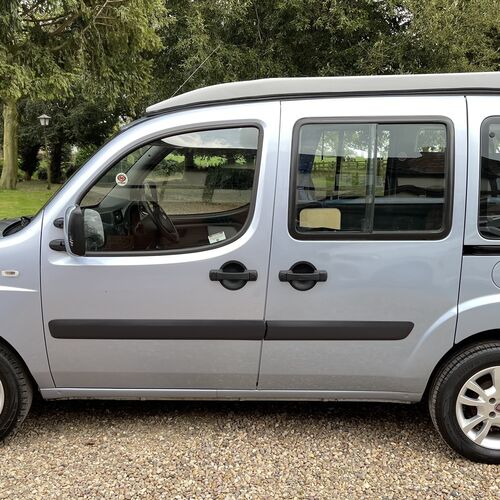 2009 (09)reg Fiat Doblo 1910cc Micro Camper Van 2 Berth Pro Conversion