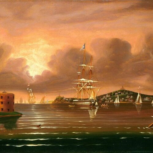 Threatening Sky, Bay of New York