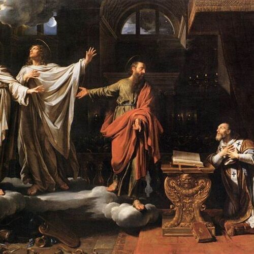 Sts Gervase and Protase Appearing to St Ambrose