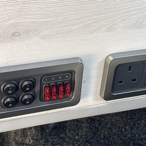 2004 (04)reg Fiat Doblo Micro Camper Van 1.9 JTD 2 Berth Blue Good Spec