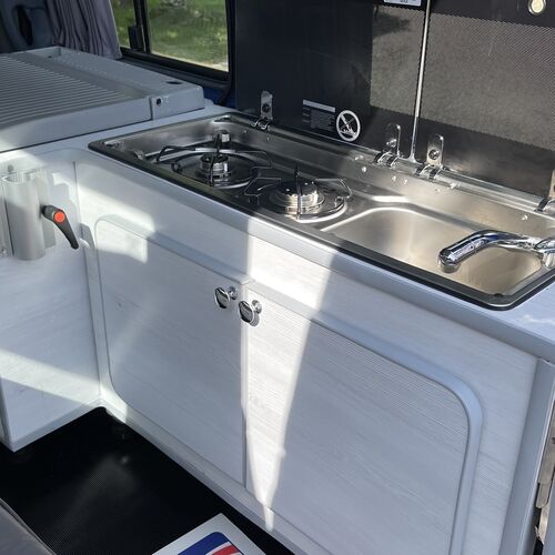 2004 (04)reg Fiat Doblo Micro Camper Van 1.9 JTD 2 Berth Blue Good Spec