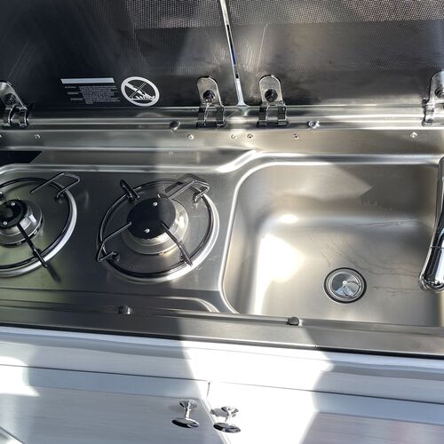 2004 (04)reg Fiat Doblo Micro Camper Van 1.9 JTD 2 Berth Blue Good Spec