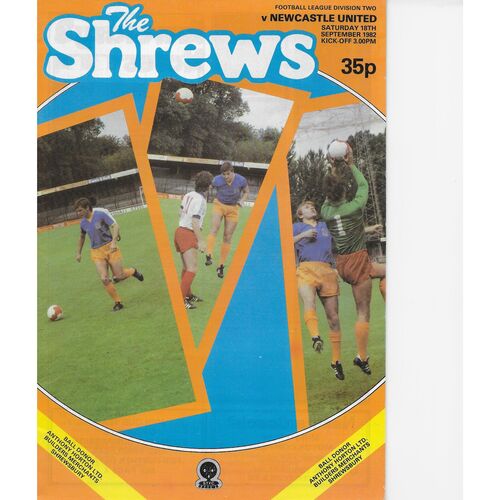 Newcastle United Away Football Programmes