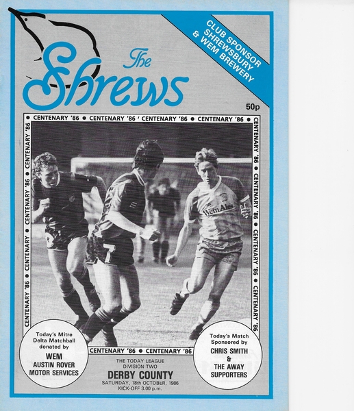 Shrewsbury Town football programmes being listed - 70s & 80s today