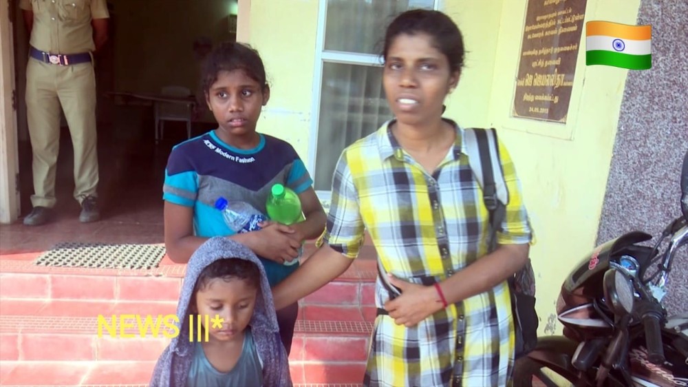 மட்டக்களப்பிலிருந்து இந்தியாவிற்கு இடம்பெயர்ந்த குடும்பம்