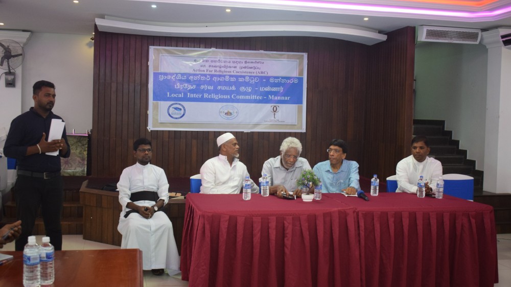 நாட்டின் இன்றைய சூழலில் மன்னார் நிலை தொடர்பான கலந்துரையாடல் இடம்பெற்றது