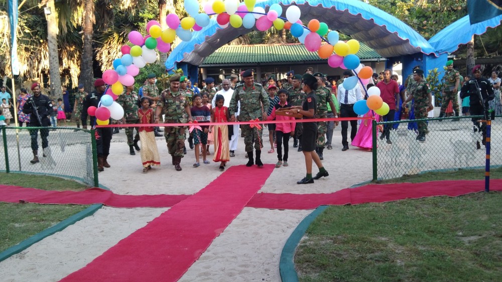 இயற்கையோடு இணைந்த மழலை பூங்கா திறந்துவைப்பு