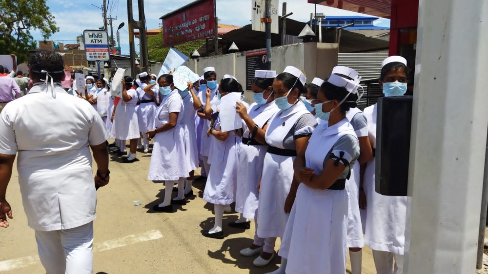 கல்முனையில் ஆர்ப்பாட்டம்