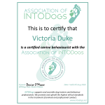 Certified Canine Behaviourist