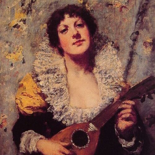 The Mandolin Player