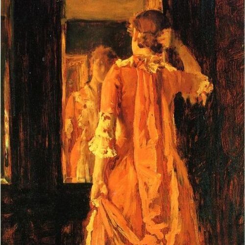 Young Woman before a Mirror