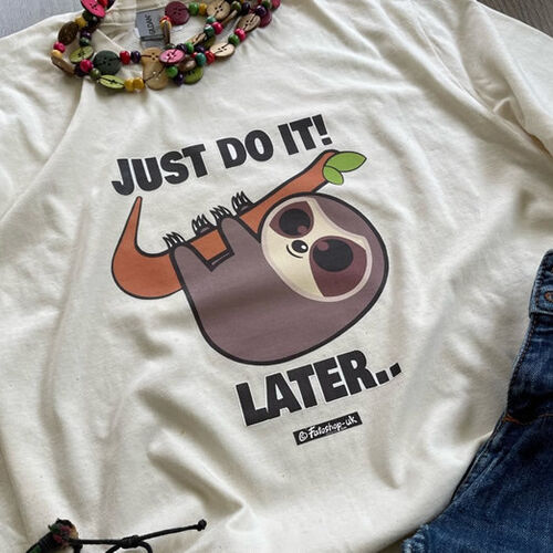 'Just Do it! Later..' Adults T-Shirt