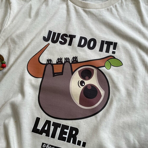'Just Do it! Later..' Adults Tee