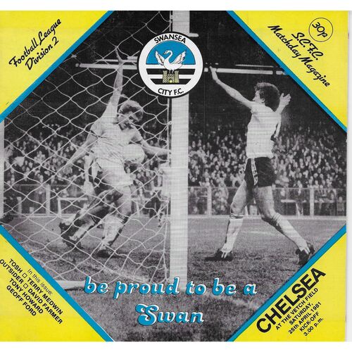 Chelsea Away Football Programmes