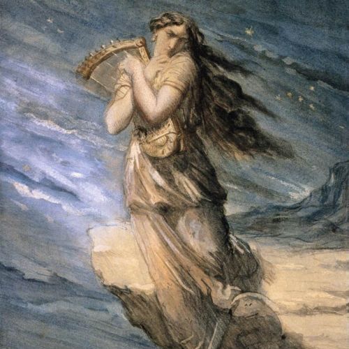 Sappho Leaping into the Sea from the Leucadian Promontory