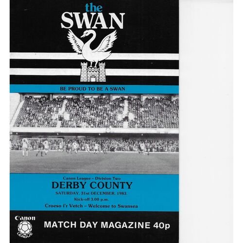 Derby County Away Football Programmes