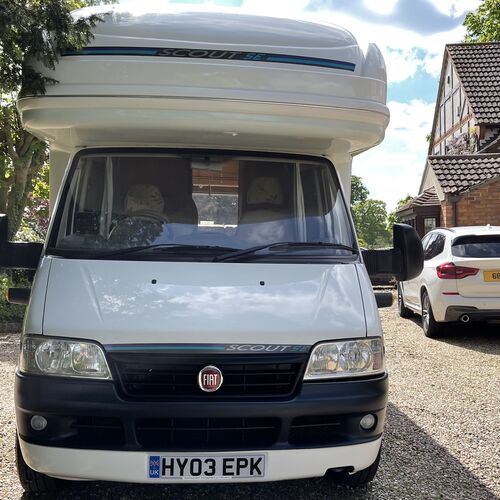2003 Auto Trail Scout SE Motorhome 6 Berth Fiat Ducato 2.8TD 40341 Miles