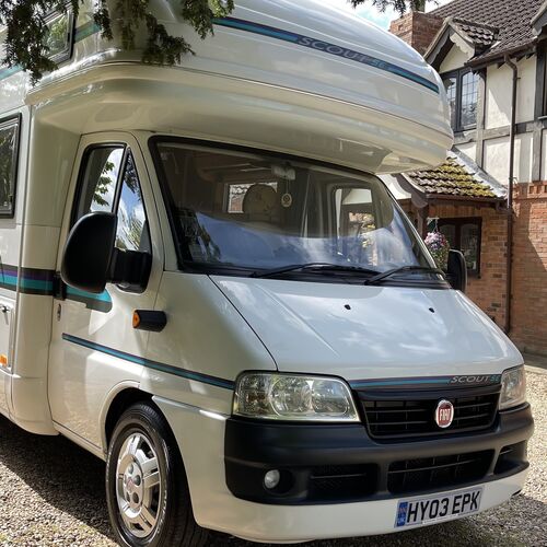 2003 Auto Trail Scout SE Motorhome 6 Berth Fiat Ducato 2.8TD 40341 Miles
