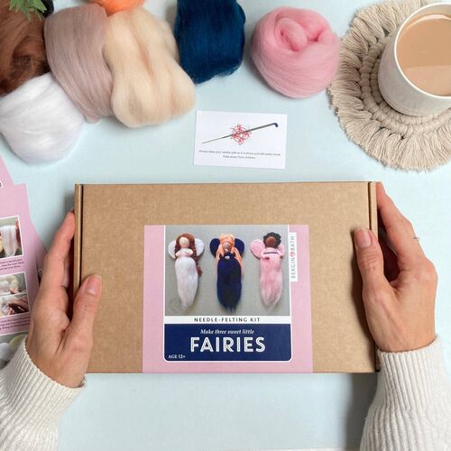 Bergin & Bath Needle Felting Kit - Fairies