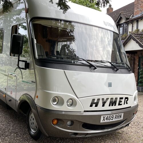 2001 Hymer B544 Motorhome 5 Berth 54703 Miles RHD Fiat Ducato 2.8TD