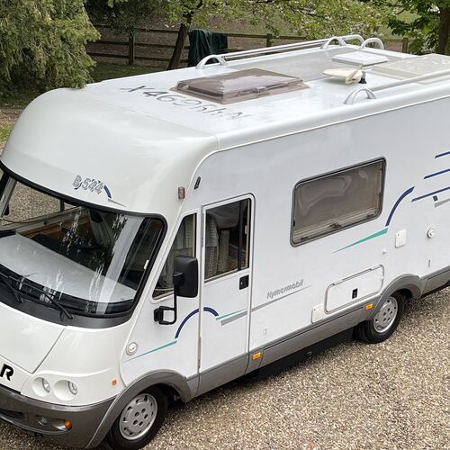 2001 Hymer B544 Motorhome 5 Berth 54703 Miles RHD Fiat Ducato 2.8TD