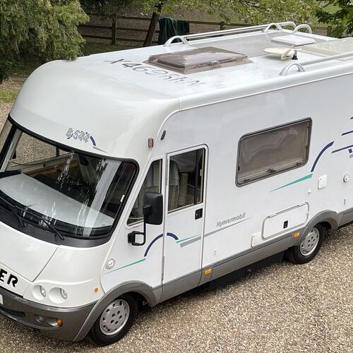 2001 Hymer B544 Motorhome 5 Berth 54703 Miles RHD Fiat Ducato 2.8TD