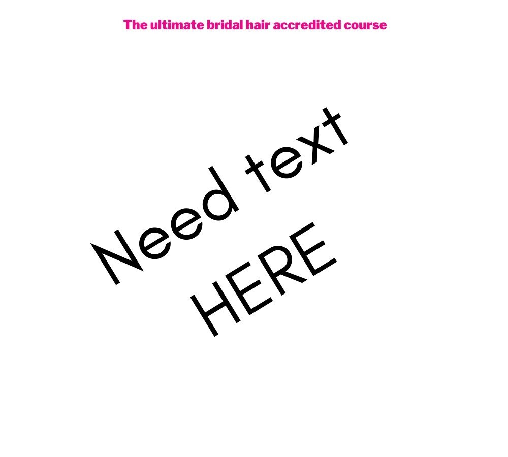 One To One Training Hair