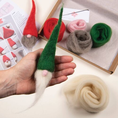 Bergin & Bath Needle Felting Kit - Gnomes