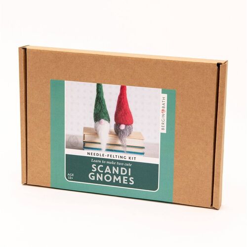 Bergin & Bath Needle Felting Kit - Gnomes