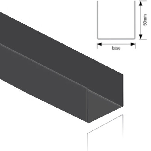 C5 COATED 62mm Deep Track 50mm Flange 3.0 m (pack 10)