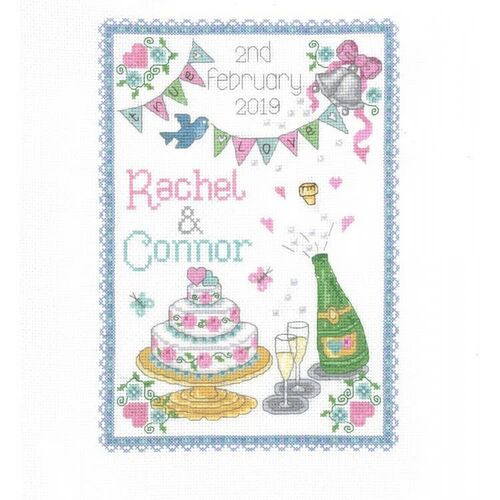 Celebration Samplers - True Love - Cross Stitch Kit