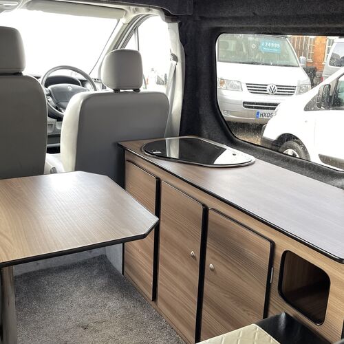 2010 (60)reg Renault Trafic 2.0 DCi 115 Hi Top Camper Van 4 Berth Sat Nav 6 Spd