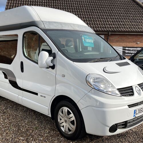 2010 (60)reg Renault Trafic 2.0 DCi 115 Hi Top Camper Van 4 Berth Sat Nav 6 Spd