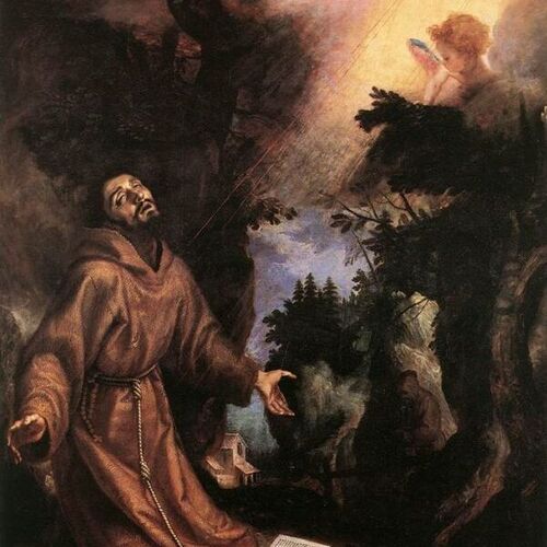 St Francis Receives the Stigmata
